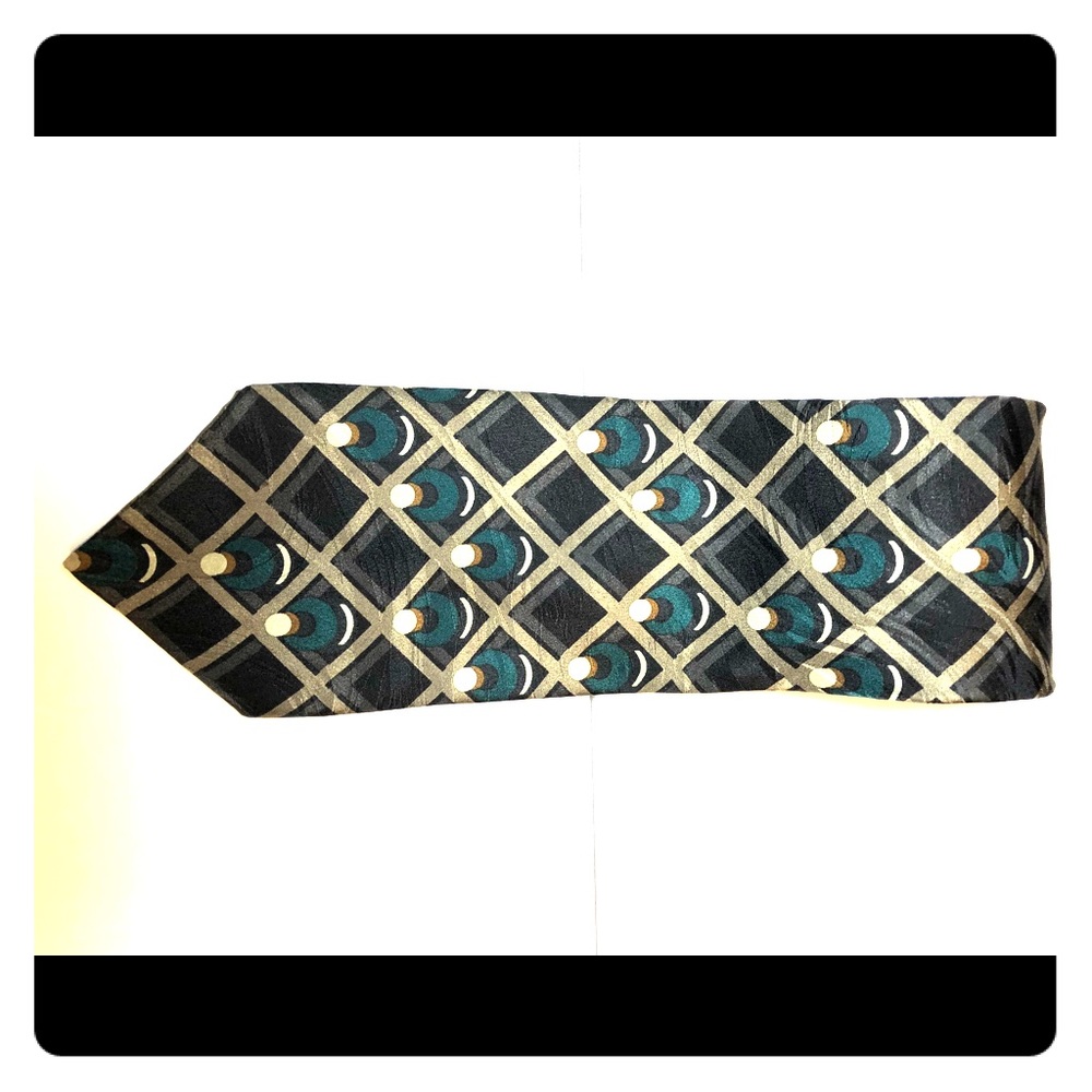 Ralph Marlin&Co. 100% Silk Tie Vintage Wine Rack